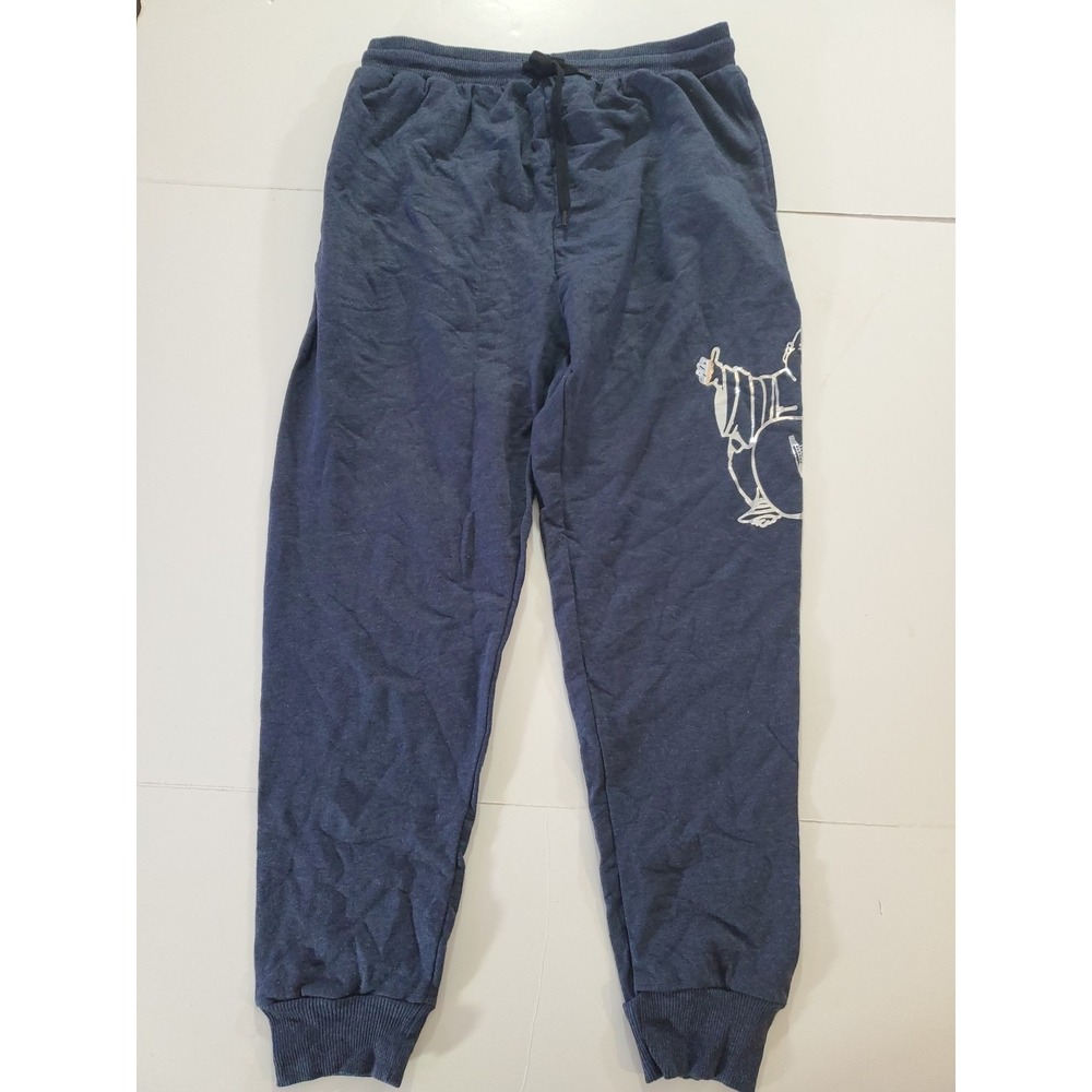 True‎ Religion Mens Sweatpants Medium Navy Blue Buddha Logo Joggers Pants M